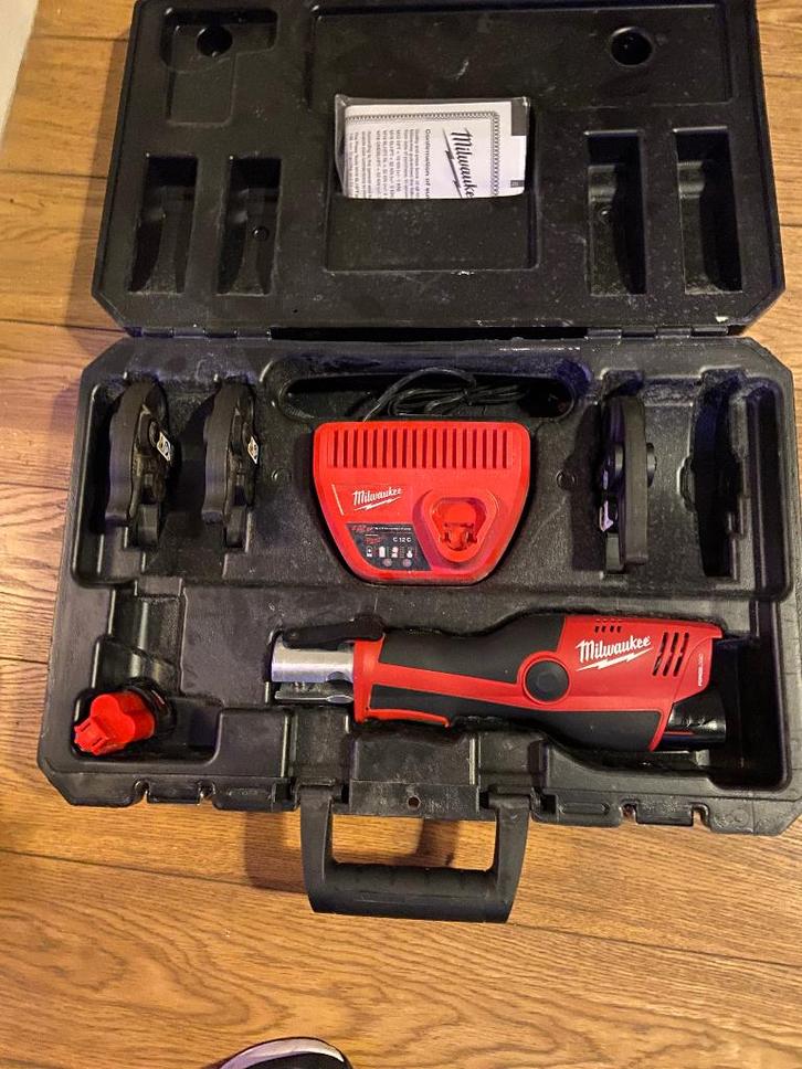 Milwaukee m12 hpt 202, Bricolage & Construction, Outillage | Outillage à main, Comme neuf, Enlèvement