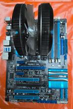 Carte mère +cpu + ram, DDR3, Enlèvement, Utilisé, ATX