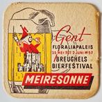 Meiresonne sous-bock bierviltje bierdeckel coaster, Collections, Marques de bière, Enlèvement ou Envoi, Utilisé, Sous-bock