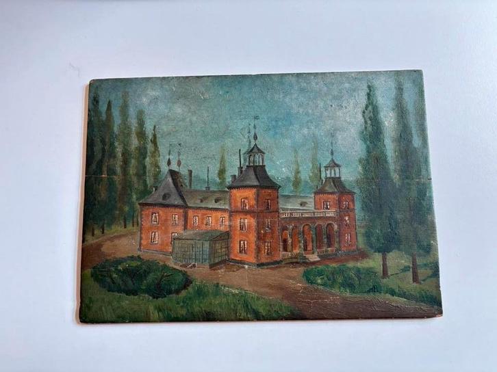 Château d'Ougrée 1870, Antiquités & Art, Art | Peinture | Classique, Enlèvement ou Envoi