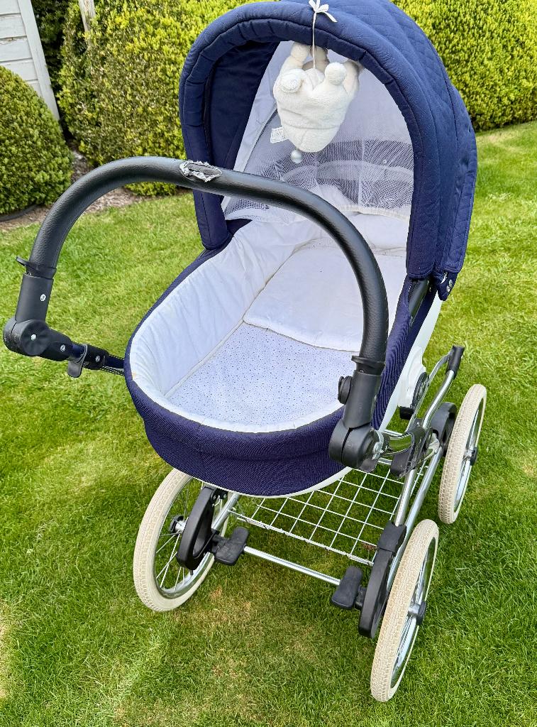 Kinderwagen met reiswieg, Gebruikt, Verstelbare duwstang, Ophalen, Kinderwagen