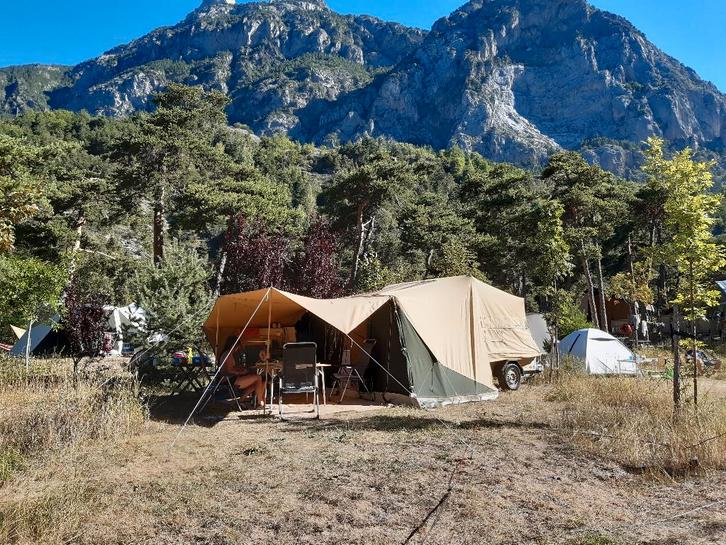 vouwtent aart kok kavango trailer, Caravanes & Camping, Caravanes pliantes, Aart Kok, jusqu'à 6, Beige, Présent, Enlèvement