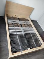 Sommier Ikea Malm bois 140, Enlèvement, Comme neuf, Bois