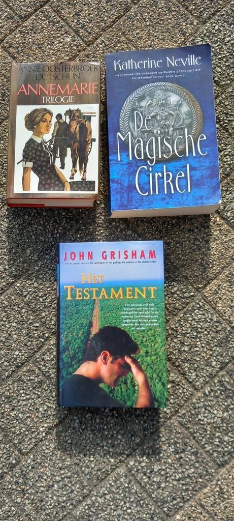 John Grisham, Katherine Neville, Annie Oosterbroek Dutschun, Ophalen of Verzenden, Zo goed als nieuw