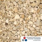 Castle grind beige licht bruin afgeronde zachte siergrind, Verzenden, Nieuw, Beige, Grind