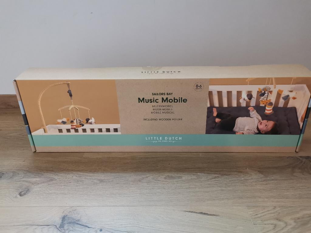 Muziekmobiel voor park - Little Dutch, Ophalen, Zo goed als nieuw, Mobiel, Met geluid