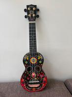 Ukulele Mahalo Dia de los muertos jamais utilisé, Muziek en Instrumenten, Snaarinstrumenten | Overige, Ophalen, Zo goed als nieuw