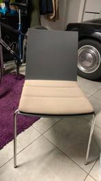 Zes stoelen per stuk te koop, Ophalen, Gebruikt, Bruin, Stof