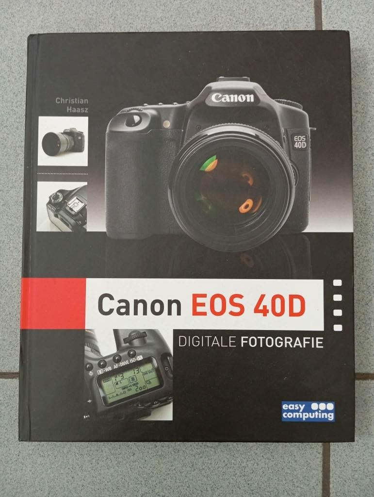 Canon Eos 40D Boek, TV, Hi-fi & Vidéo, Enlèvement, Canon