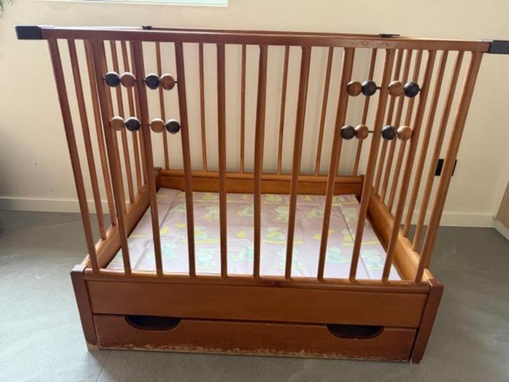 Park met opberglade, Kinderen en Baby's, Babyparken, Gebruikt, Rechthoekig, In hoogte verstelbaar, Boxkleed, Lade, Ophalen