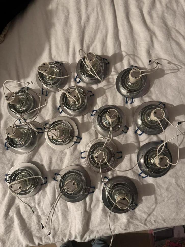 Spotlampen, Maison & Meubles, Lampes | Spots, Utilisé, LED, Encastré(e), Enlèvement ou Envoi