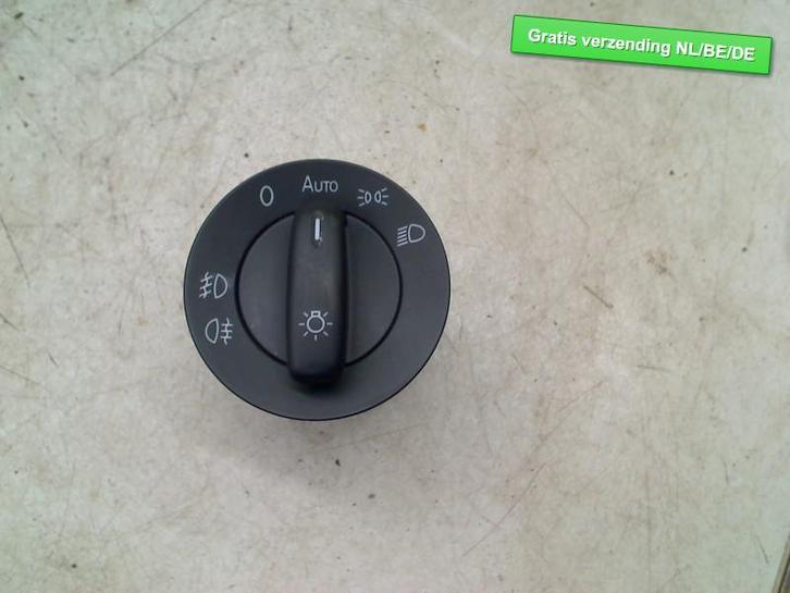 LICHTSCHAKELAAR Volkswagen Golf VI (5K1) (1K0941431BM), Auto-onderdelen, Dashboard en Schakelaars, Volkswagen, Gebruikt