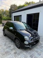 Fiat 500, Auto's, 4 zetels, 4 cilinders, Leder en Stof, Zwart