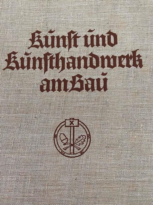 Kunst und kunsthandwerk am bau - 1937, Boeken, Kunst en Cultuur | Architectuur, Ophalen of Verzenden