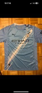 Jeremy doku shirt 11 van Manchester city maat l Adidas, Kleding | Heren, Verzenden, Nieuw, Maat 52/54 (L), Blauw