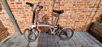 Brompton plooifiets - wit - goede staat, Fietsen en Brommers, Fietsen | Vouwfietsen, Ophalen, Gebruikt, Brompton