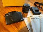 Canon EOS M10 met EF-M15-45mm lens, TV, Hi-fi & Vidéo, Appareils photo numériques, 18 Mégapixel, Enlèvement ou Envoi, Canon, Compact