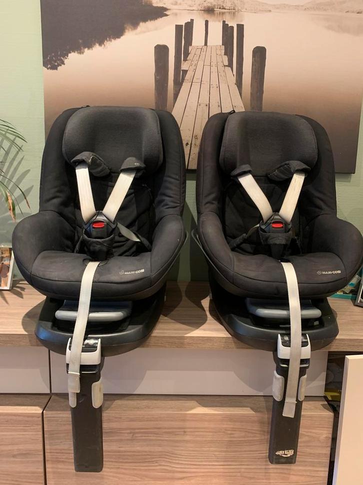 2 keer Maxi-Cosi Pearl + Familyfix, Kinderen en Baby's, Autostoeltjes, Maxi-Cosi, Isofix, Ophalen