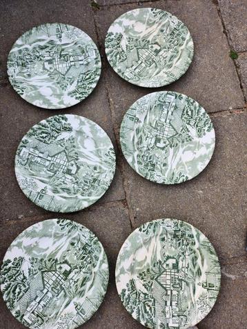 Lot de 6 assiettes anciennes, Enlèvement ou Envoi