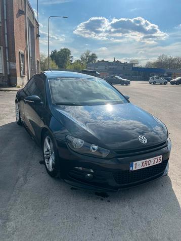 Volkswagen Scirocco noire, Autos, 180 cm³, Achat, Noir, Diesel