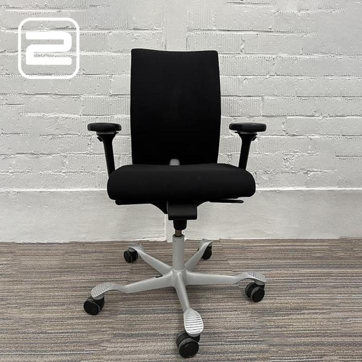 HAG 04 Bureaustoel, Huis en Inrichting, Bureaustoelen, Zo goed als nieuw, Bureaustoel, Zwart, Ergonomisch, Ophalen