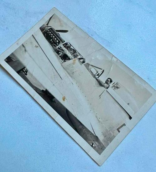 Antiek Postcard Mustang P51 Vliegtuig Signed by Adolph Abel, Verzamelen, Luchtvaart en Vliegtuigspotten, Kaart, Foto of Prent