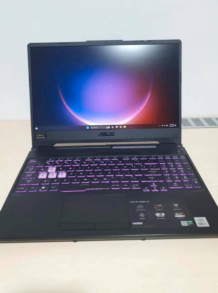 Asus-TUF F15, Computers en Software, Windows Laptops, Zo goed als nieuw, SSD, Gaming, Ophalen