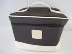 Vintage Beauty-case, merk Mary Cohr, Paris, donker bruin, Handtassen en Accessoires, Beautycases, Ophalen of Verzenden, Bruin