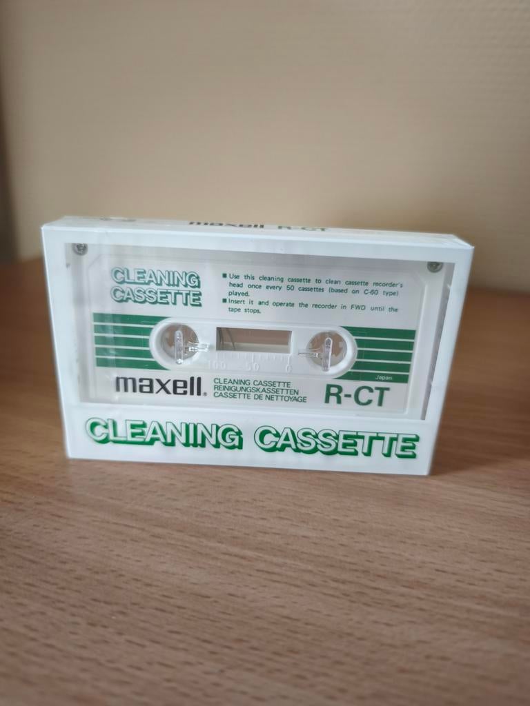 Maxell cleaning cassette, Ophalen of Verzenden, Nieuw in verpakking