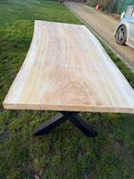 Boomstamtafel 2.40 x 1m, Huis en Inrichting, Ophalen, Zo goed als nieuw