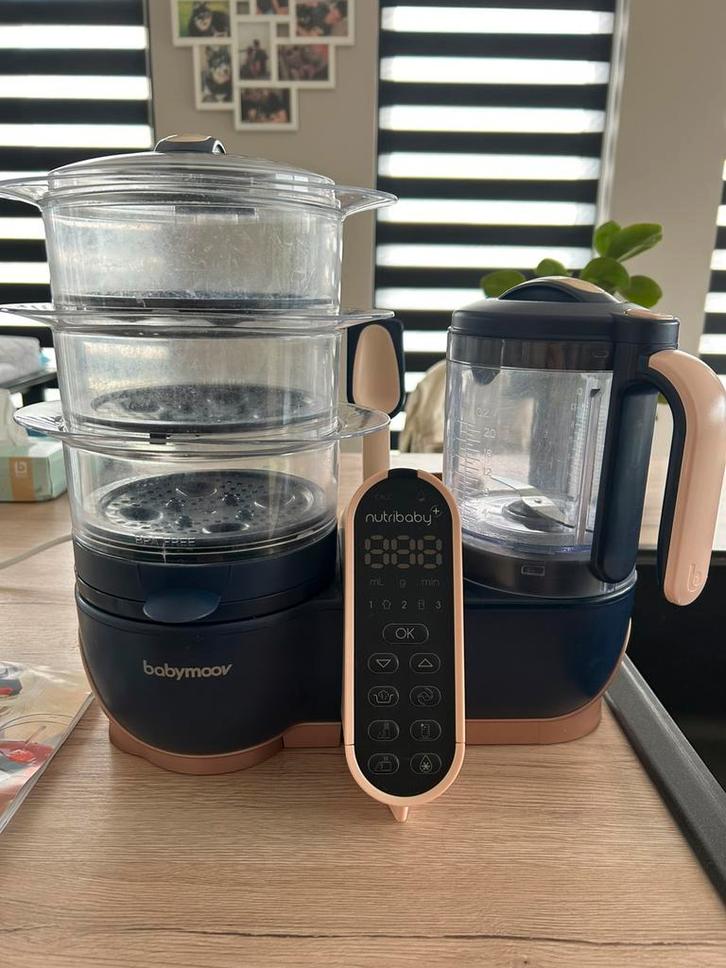 Babymoov Nutribaby+ XL – Babyvoeding stomer & blender, Kinderen en Baby's, Babyvoeding en Toebehoren, Zo goed als nieuw, Ophalen