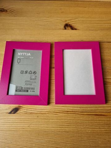 kadertjes Nyttja Ikea roze beschikbaar voor biedingen