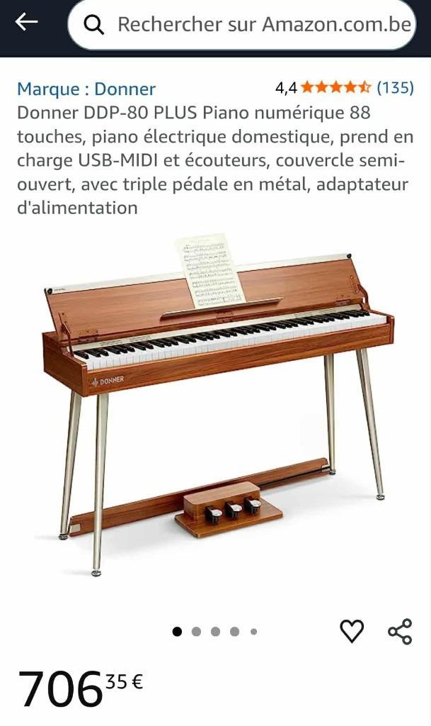 Digitale piano, Muziek en Instrumenten, Piano's, Zo goed als nieuw, Piano, Overige kleuren, Digitaal, Ophalen