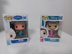 Pop! Elsa van Frozen en Belle van Disney, Verzamelen, Poppetjes en Figuurtjes, Ophalen of Verzenden, Zo goed als nieuw