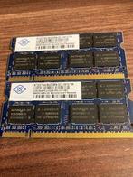 Laptopgeheugen NANYA 2x 2gb, Enlèvement ou Envoi, Laptop