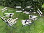 tuinset stoelen, Tuin en Terras, Ophalen, Overige materialen, Gebruikt, 6 zitplaatsen