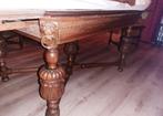 Table tête de lion et 6 chaises, Antiquités & Art