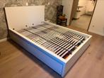 IKEA Malm bed wit 160x200cm met lattenbodem, lades, Huis en Inrichting, Slaapkamer | Bedden, Ophalen, Zo goed als nieuw, Wit