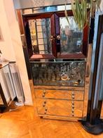 Meubelspiegels in art deco-stijl - Secretarisenkabinet, Huis en Inrichting, Kasten | Overige, Ophalen, Gebruikt