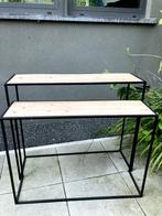 Two wooden nesting tables, Enlèvement ou Envoi, Comme neuf, Contemporain, 75 cm ou plus