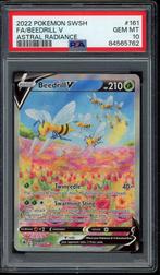 Beedrill V [Full Art] PSA 10 - 161/189 - Astral Radiance, Verzenden, Zo goed als nieuw, Losse kaart