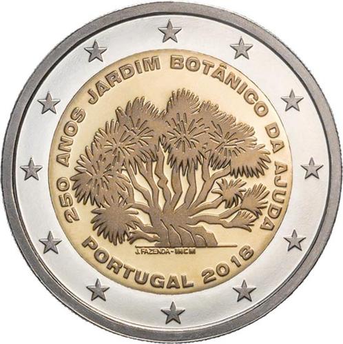 2 euro Portugal 2018 - Botanische tuin van Ajuda (UNC), Postzegels en Munten, Munten | Europa | Euromunten, Losse munt, 2 euro