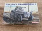 Dragon Sd.Kfz.250/11 le SPW w/Panzerbüsche 41 1/35, Hobby en Vrije tijd, Overige merken, Tank, 1:32 tot 1:50, Ophalen of Verzenden