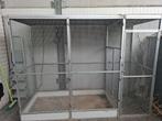 Volière met toebehoren, Ophalen, Zo goed als nieuw, Aluminium, Volière
