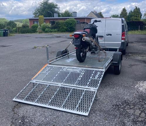 Motortrailer geremd rijbewijs B, Auto diversen, Aanhangers en Bagagewagens, Gebruikt, Ophalen