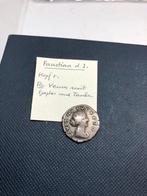 Romeinse munt, Denarius Faustine Junior 147/150 AD, „VENUS”, Verzenden, Italië, Losse munt, Zilver