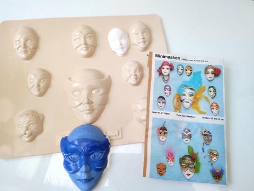 Moule de petits masques en plâtre - Prandell, Hobby & Loisirs créatifs, Poterie, Utilisé, Enlèvement