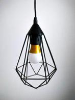 lampe design minimaliste + ampoule "gold touch", Maison & Meubles, Enlèvement ou Envoi, Comme neuf, Métal, Moins de 50 cm