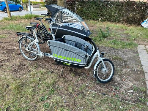 Gazelle Cabby bakfiets – direct klaar voor gebruik, Fietsen en Brommers, Fietsen | Bakfietsen, Zo goed als nieuw, Gazelle, Ophalen