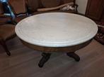 table de salon en marbre, Maison & Meubles, Cerisier, Rond, 150 à 200 cm, Enlèvement
